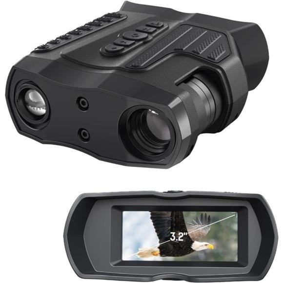 Night Vision Binoculars 4000mAh 80X Magnification (Optical 10X & Digital 8X)